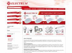 Сайт компанії ELECTRUM